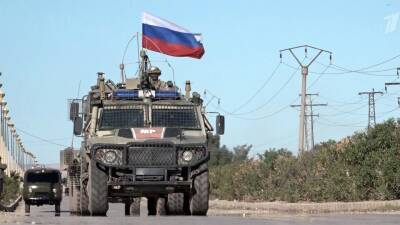 Российские и турецкие военные провели успешное совместное патрулирование участка трассы на северо-востоке Сирии - 1tv.ru - Сирия
