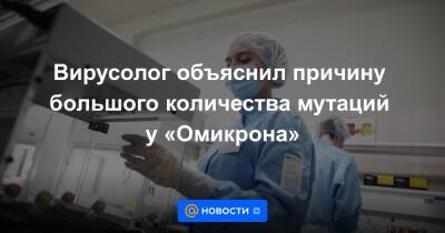 Павел Волчков - Вирусолог объяснил причину большого количества мутаций у «Омикрона» - news.mail.ru - Индия