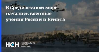 В Средиземном море начались военные учения России и Египта - nsn.fm - Россия - Египет - Черное Море