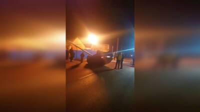 В Воронеже пьяный водитель протаранил газовую трубу: произошёл пожар - vestivrn.ru - Воронеж