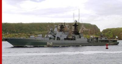 Новейший корвет и модернизированный фрегат ТОФ начали учения - profile.ru - Россия