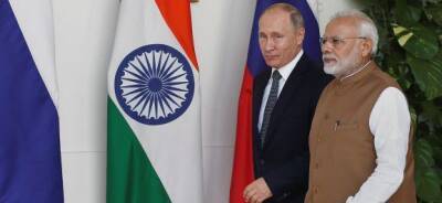 Владимир Путин - Нарендрой Моди - Путин прибыл в Индию на встречу с премьер-министром Нарендрой Моди - runews24.ru - Россия - Индия - Бразилиа