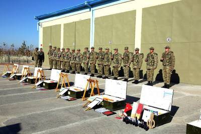 Эльдар Пашаев - В Азербайджане в Отдельной общевойсковой армии проведены состязания на звание "Лучшая противотанковая батарея" (ФОТО) - trend.az - Азербайджан