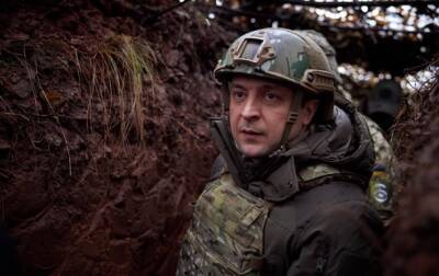 Владимир Зеленский - Зеленский посетил передовые позиции в зоне ООС - korrespondent.net - Украина - Донбасс
