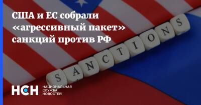 США и ЕС собрали «агрессивный пакет» санкций против РФ - nsn.fm - Россия - США - Украина - КНДР - Иран