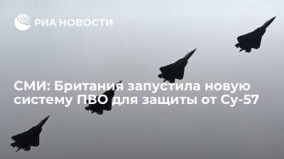 Times: Британия запустила систему ПВО Sky Sabre для защиты от самолетов ВКС России Су-57 - ria.ru - Россия - Англия - Лондон - Великобритания