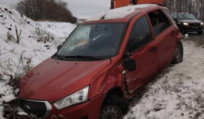 В Башкирии в аварии с тремя автомобилями пострадали мужчина и его 5-летний ребенок - mkset.ru - Башкирия - район Туймазинский