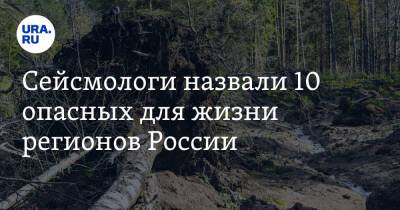 Сейсмологи назвали 10 опасных для жизни регионов России - ura.news - Россия - Крым - респ. Алтай - респ. Саха