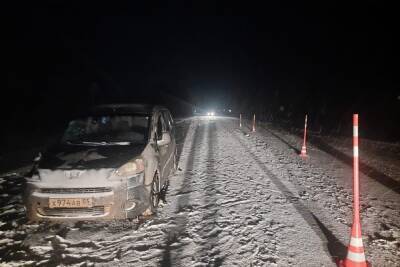 На трассе в Омской области водитель “Пежо” насмерть сбил шедшую по обочине пенсионерку - omsk.mk.ru - Омск - Омская обл.