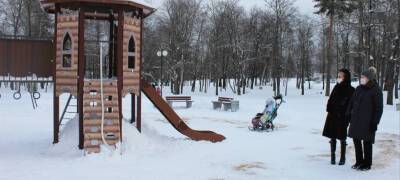 В Губернаторском парке Петрозаводска появилась новая площадка для детей - stolicaonego.ru - Петрозаводск - республика Карелия