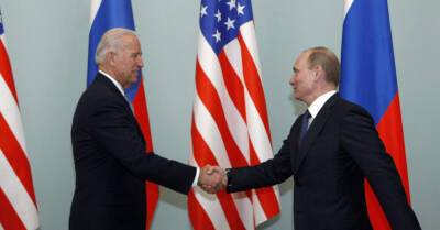 Владимир Путин - Джо Байден - Путин и Байден проведут переговоры. Тема - угроза российского вторжения на Украину - rus.delfi.lv - Россия - США - Украина - Латвия
