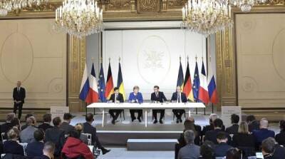 Владимир Путин - Дмитрий Песков - Джо Байден - В Кремле объяснили невозможность участия США в “нормандском формате” - newzfeed.ru - Россия - США - Украина - Германия - Франция