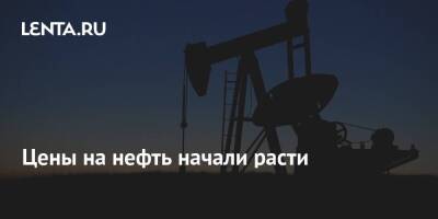 Цены на нефть начали расти - smartmoney.one - Москва - Лондон - Москва - Лондон