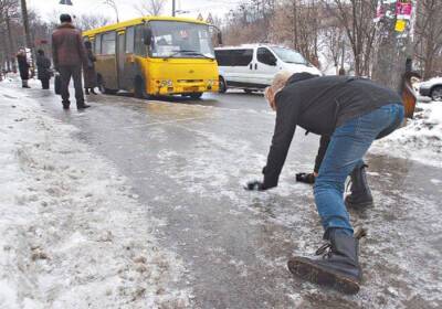 Городские тротуары опять превратились в сплошной каток - gorodglazov.com - респ. Удмуртия - Удмуртия