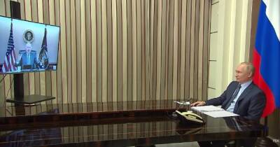 Владимир Путин - Джо Байден - Видеовстреча Путина и Байдена началась: какие вопросы обсудят президенты РФ и США - focus.ua - Россия - США - Украина - Вашингтон - Сочи - с. Путин