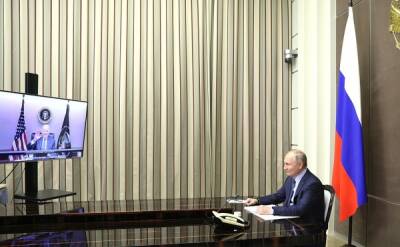 Владимир Путин - Дмитрий Песков - Джо Байден - "Рад Вас снова видеть": Путин и Байден начали виртуальный саммит - nakanune.ru - Россия - Украина - Афганистан - Переговоры