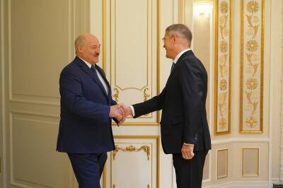 Радий Хабиров - Александр Лукашенко - Александр Лукашенко – Радию Хабирову: «Вместе мы можем лучше и больше» - bash.news - Башкирия - Белоруссия