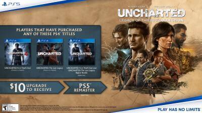 Сборник Uncharted Legacy of Thieves с обновленными Uncharted 4 и Lost Legacy выйдет на PS5 28 января — доступен предзаказ за 1399 грн - itc.ua - Украина