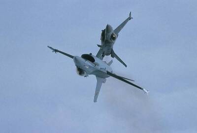 Истребители F-16 ВВС Бельгии проводят тренировочные полеты на малой высоте над Эстонией - topwar.ru - Бельгия - Эстония