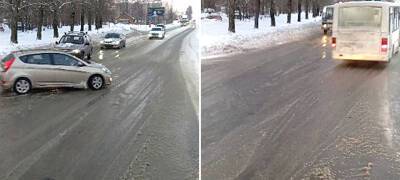 Потоки воды хлынули на улицу Петрозаводска после коммунальной аварии (ФОТОФАКТ) - stolicaonego.ru - Петрозаводск - республика Карелия