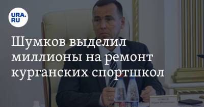 Вадим Шумков - Шумков выделил миллионы на ремонт курганских спортшкол - ura.news - Курганская обл.