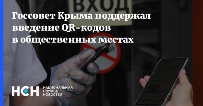 Госсовет Крыма поддержал введение QR-кодов в общественных местах - nsn.fm - Россия - Крым - Крым