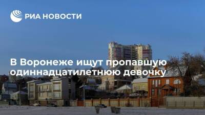 В Воронеже полиция и волонтеры ищут пропавшую одиннадцатилетнюю школьницу - ria.ru - Россия - Воронеж - Воронежская обл.