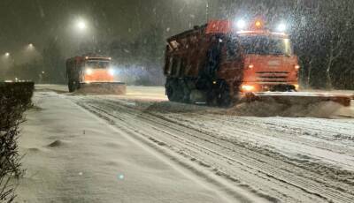 Более 20 снегоуборочных машин борются с непогодой в Дзержинске - vgoroden.ru - Дзержинск - Дзержинск