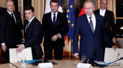 Владимир Зеленский - Владимир Путин - Эммануэль Макрон - Джо Байден - Макрон проведет переговоры с Зеленским и Путиным - ru.slovoidilo.ua - Россия - США - Украина - Франция