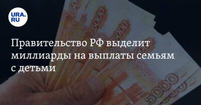 Правительство РФ выделит миллиарды на выплаты семьям с детьми - ura.news - Россия