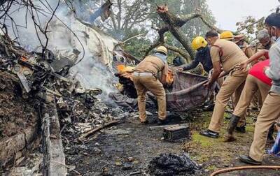 Крушение вертолета в Индии: число жертв увеличилось - korrespondent.net - Украина - Индия - India - Веллингтон - штат Тамилнад