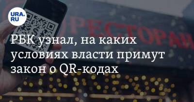 РБК узнал, на каких условиях власти примут закон о QR-кодах - ura.news