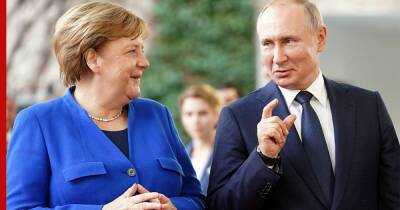 Владимир Путин - Ангела Меркель - Путин заверил Меркель в продолжении "дружеского общения" - profile.ru - Россия - Германия