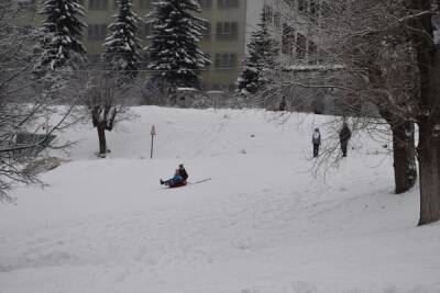 О правилах безопасности на спусках напомнили любителям Соборной горы в Серпухове - serp.mk.ru