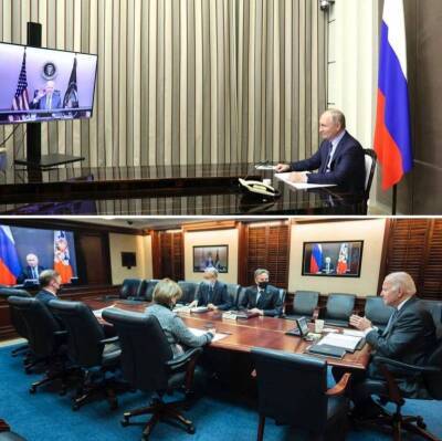 Владимир Путин - Джозеф Байден - «Приходи один, мы тоже одни придём»: в России и США оценили кадры переговоров Путина с Байденом - topcor.ru - Россия - США - Украина