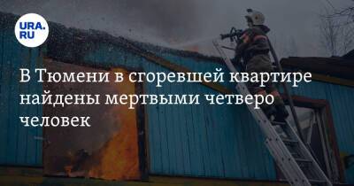 В Тюмени в сгоревшей квартире найдены мертвыми четверо человек - ura.news - Тюмень - Тюменская обл.