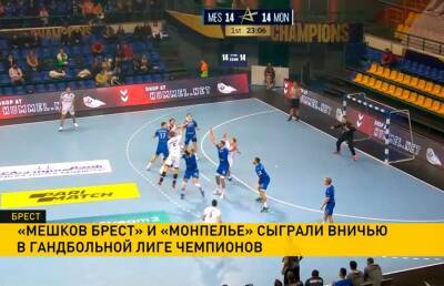 «Мешков Брест» и «Монпелье» сыграли вничью в гандбольной Лиге чемпионов - ont.by - Белоруссия