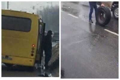 В Одессе маршрутка с людьми развалилась на ходу: кадры и как наказали водителя - politeka.net - Украина - Одесса - Одесса - Черноморск