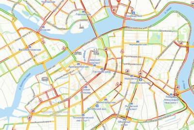 Петербург четвертый день подряд встал в 9-балльные пробки - spb.mk.ru - Санкт-Петербург