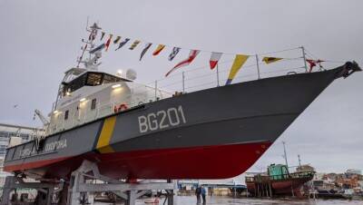 Во Франции - Сегодня во Франции спущен на воду первый катер, построенный для Морской охраны ГНСУ - rupor.info - Украина - Франция