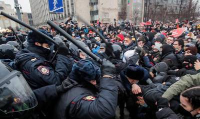 Алексей Навальный - Адальби Шхагошев - В Telegram начали публиковать имена силовиков, участвовавших в разгоне протеста - og.ru