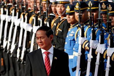Аун Сан Су Чжи - Вин Мьин - В Мьянме задержали президента и начали военный переворот - lenta.ru - Бирма - Нейпьидо