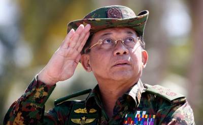 Мин Аунг Хлайн - Военные, устроившие переворот в Мьянме, назначили временного президента - runews24.ru - Бирма