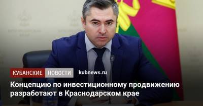 Вениамин Кондратьев - Александр Руппель - Концепцию по инвестиционному продвижению разработают в Краснодарском крае - kubnews.ru - Краснодарский край