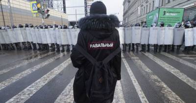 Алексей Навальный - Рекордное количество задержанных и заблокированная Москва: Россией прокатились массовые митинги за Навального - tsn.ua - Москва - Санкт-Петербург