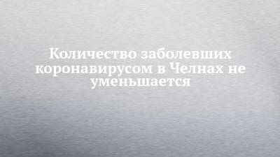 Наиль Магдеев - Количество заболевших коронавирусом в Челнах не уменьшается - chelny-izvest.ru - Набережные Челны