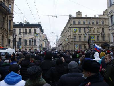 Александр Шишлов - Петербургский омбудсмен насчитал 7 тыс. участников акции 31 января - abnews.ru - Санкт-Петербург