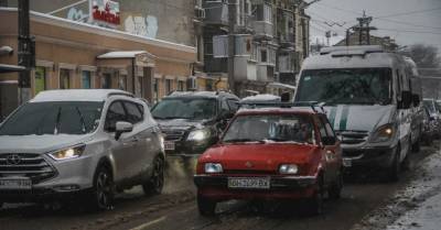 Одесса утопает в пробках, километры дорог парализованы: где ситуация обстоит хуже всего - odessa.politeka.net - Одесса