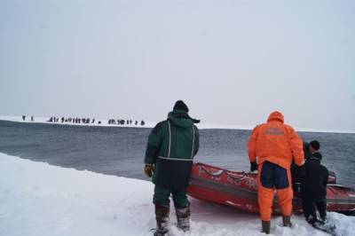 На Сахалине спасают 40 рыбаков, которые оторвались на льдине - aif.ru - Сахалинская обл. - Сахалин