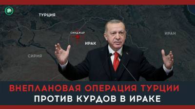 Реджеп Тайип Эрдоган - Хулуси Акар - Зачем Эрдоган готовит новую операцию против курдов в Ираке - riafan.ru - Турция - Ирак - Курдистан